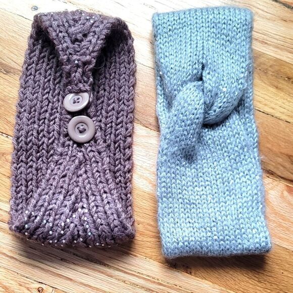 🤸♀️3 for 12🤸♂️ Bundle Knit Winter Headbands - Picture 1 of 2